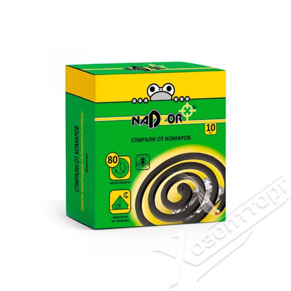 Mosquito coils 10pcs, black SPIR60E 118 381